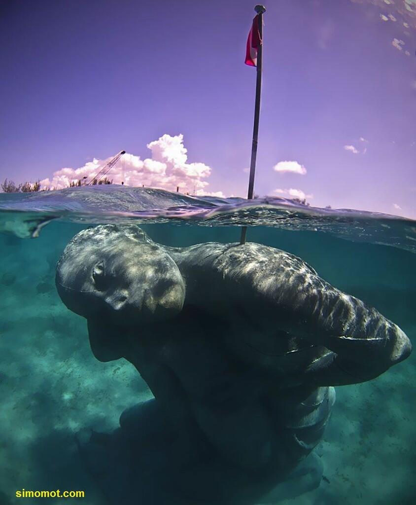 Ocean Atlas, Patung Raksasa Dalam Air Terbesar Di Dunia Yang ‘menyangga ...