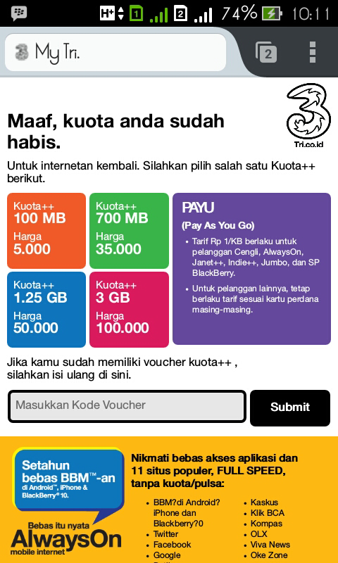 ada apa dengan internet ane gan