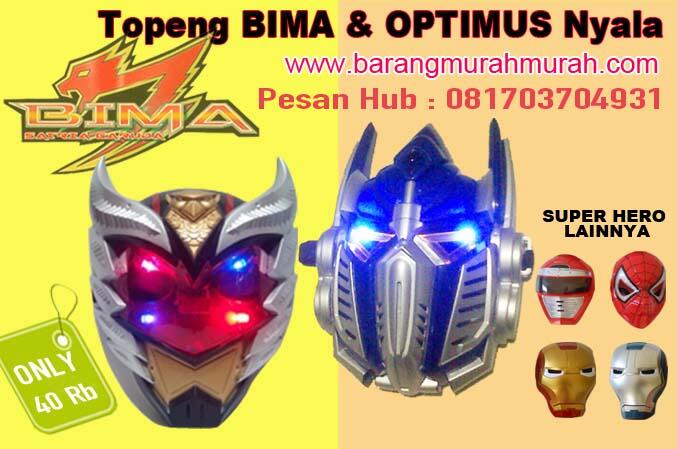 Terjual TOPENG NYALA BIMA DAN OPTIMUS  PRIME  KASKUS