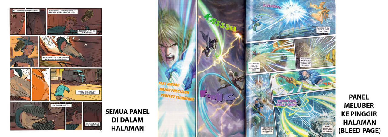 Panduan Mudah Lay-out Panel Komik