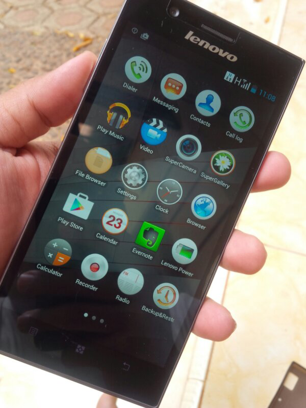 Lenovo K900 Batangan abu2 Mulus