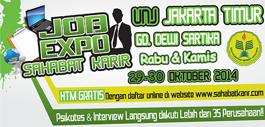 &#91;JOB EXPO&#93; Sahabat Karir | Universitas Negri Jakarta