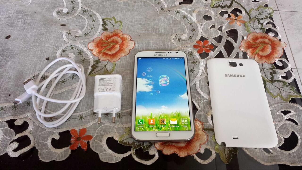 Galaxy Note 2 GT-N7100 White Ex SEIN
