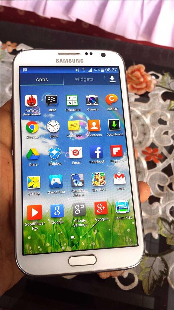Galaxy Note 2 GT-N7100 White Ex SEIN