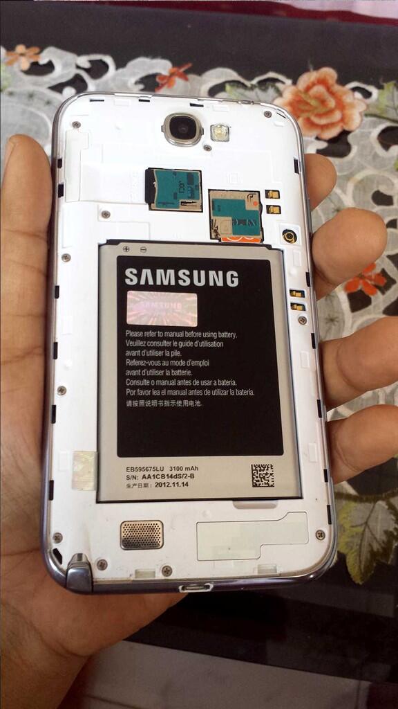 Galaxy Note 2 GT-N7100 White Ex SEIN