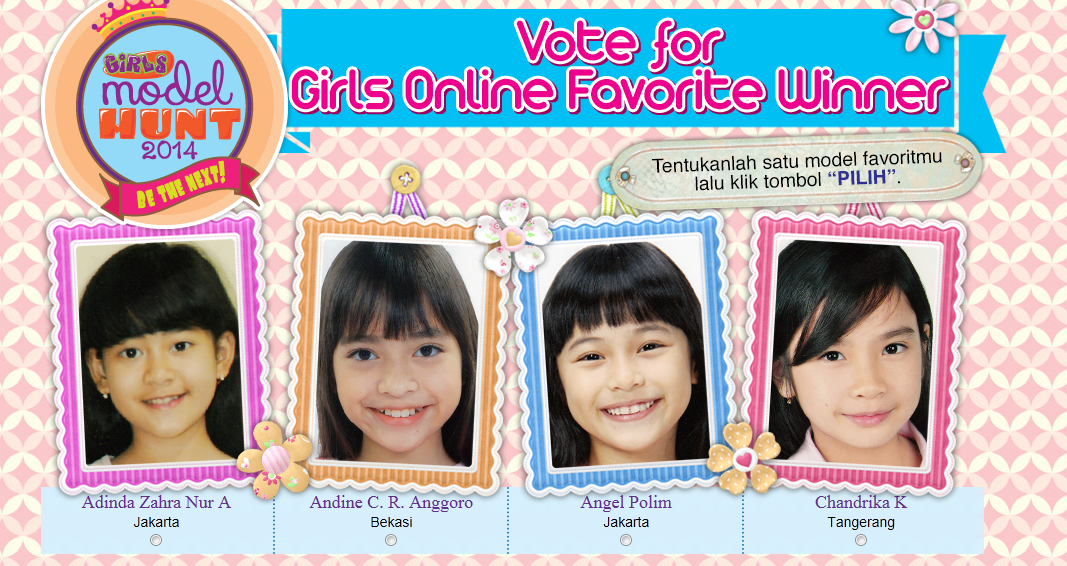 BANTU VOTE GIRLS MODEL HUNT (Agan, please bantu vote Adek ane ya) 