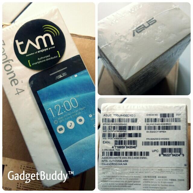 Asus Zenfone 4 TAM white new BNIB ~ Malang
