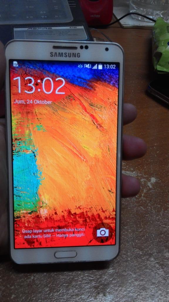 Second Samsung Galaxy Note3 N900 + Samsung galaxy Gear 1 COD Bandung