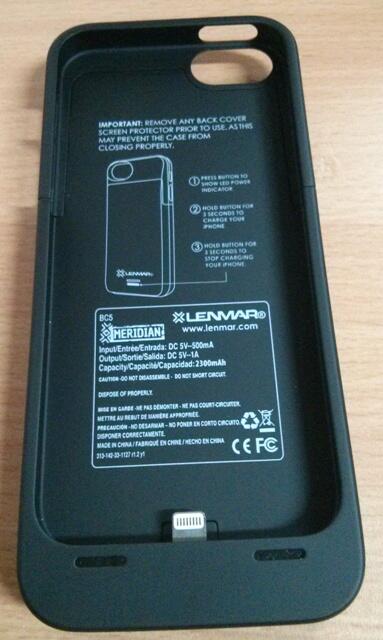 Jual Iphone 5s 16GB white second + lenmar battery pack casing