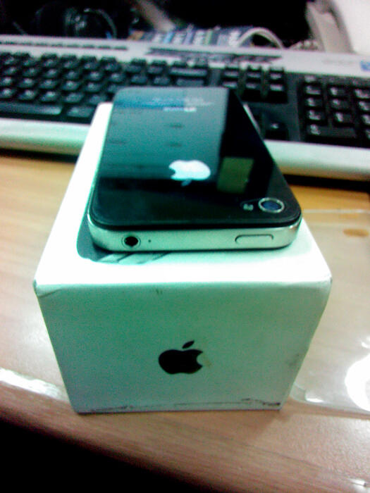 WTS Iphone 4s 32GB Black Fu Mulus Lengkap Bisa Tt