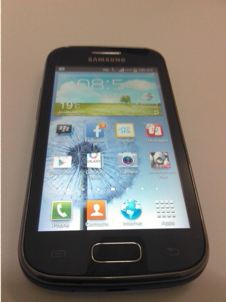 Samsung Galaxy Ace 2 GT-I8160 Black Fullset Perfect Like New COD Bandung