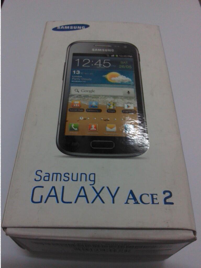 Samsung Galaxy Ace 2 GT-I8160 Black Fullset Perfect Like New COD Bandung