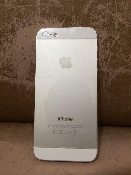 iPhone 5 32GB silver white putih fullset