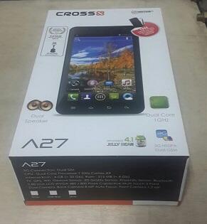 evercoss / CROSS A27 dual-core 5,88 inc camera 8MP baru
