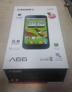 CROSS / evercoss A66 white Quad Core 5"inch BNIB