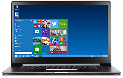 Yuhu Gan , Windows 10 udah keluar lho, cekidot crot sedot crot !