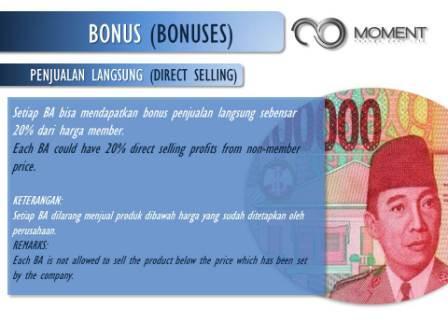 BISNIS &quot;MOMENT&quot; CANTIK, SEHAT DAN KAYA RAYA &quot; MOMENT INFINITY &quot;