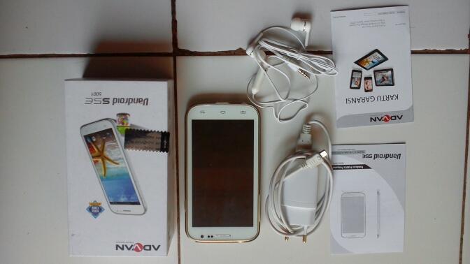 Dijual HP Advan vandroid S5E, Msh Garansi 5Bln, Mulus bgt