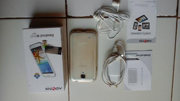 Dijual HP Advan vandroid S5E, Msh Garansi 5Bln, Mulus bgt
