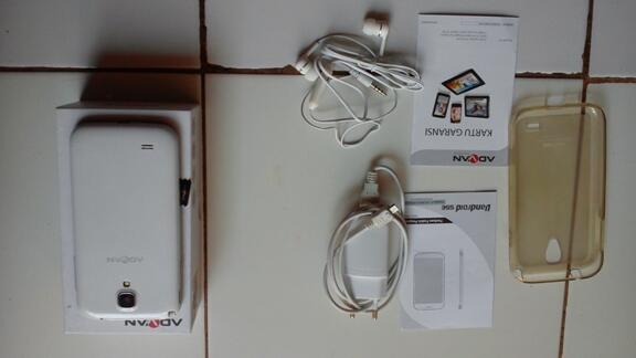 Dijual HP Advan vandroid S5E, Msh Garansi 5Bln, Mulus bgt