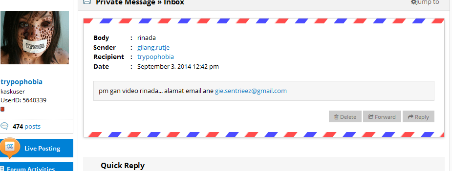 Hebohh..!! bocoran WIKILEAKS, email, id kaskus pelaku otak mesum,.
