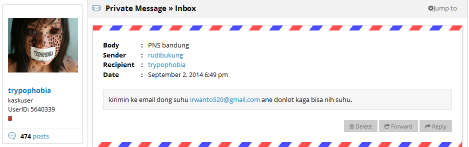 Hebohh..!! bocoran WIKILEAKS, email, id kaskus pelaku otak mesum,.