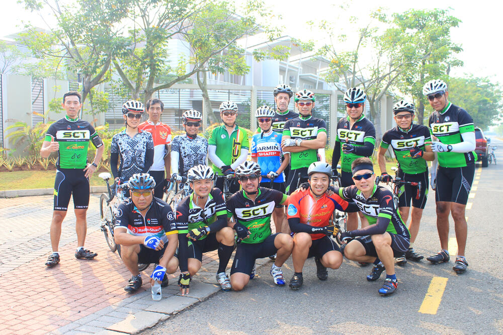 Serunya Bersepeda bersama Komunitas Serpong Cycling Team