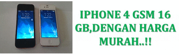 IPHONE 4 GSM 16GB,BATANGAN ORI