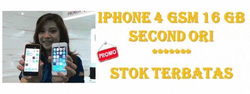 IPHONE 4 GSM 16GB,BATANGAN ORI