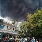 Kebakaran hebat di Bekasi Utara! PT BKP