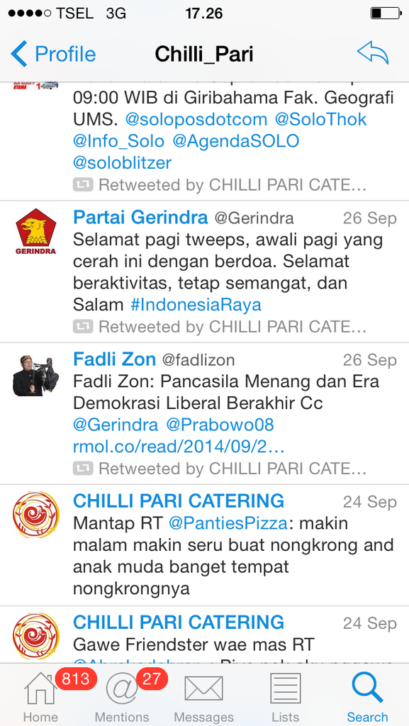 Anak Jokowi Pendukung Prabowo?