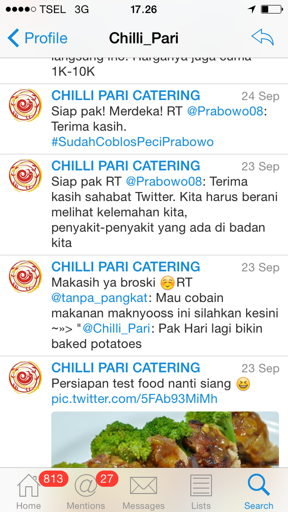 Anak Jokowi Pendukung Prabowo?