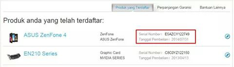 Asus Zenfone 4 komplit murah