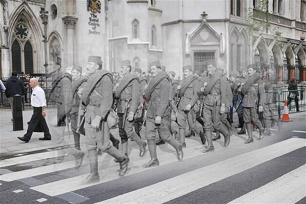Foto Jika Perang Dunia I Ada di Era Ini