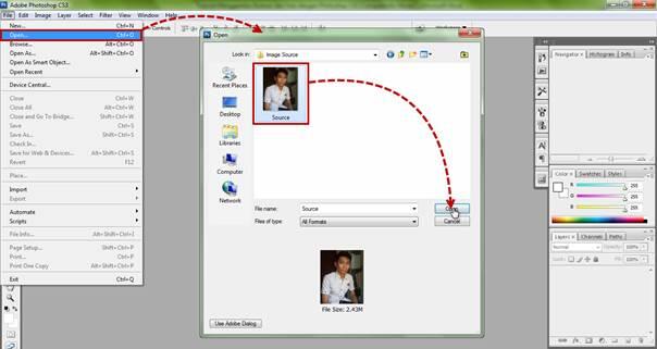 10 Tahapan Membuat Vektor/Kartun Menggunakan Photoshop