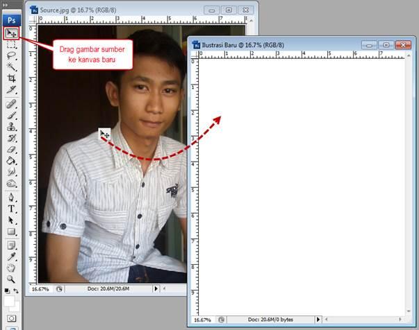 10 Tahapan Membuat Vektor/Kartun Menggunakan Photoshop