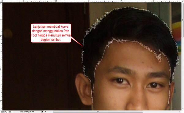 10 Tahapan Membuat Vektor/Kartun Menggunakan Photoshop