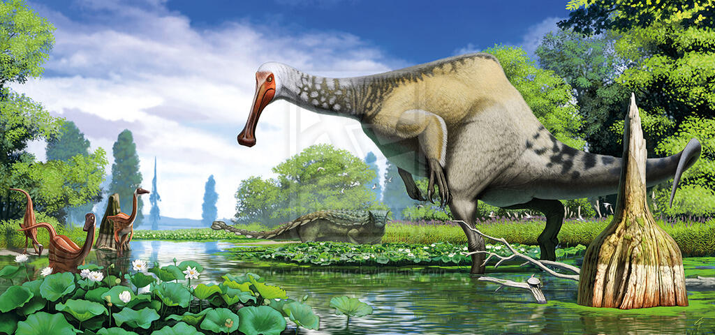 Deinocheirus mirificus Dinosaurus yang Mysterius