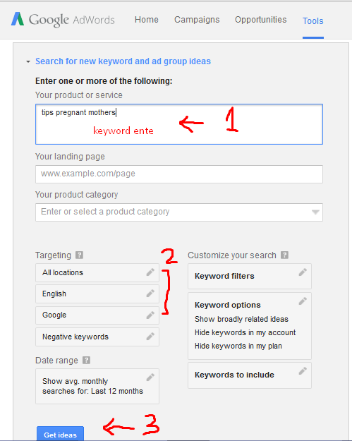 &#91;SHARE&#93; Tutorial Research Keyword (Google Keyword Planner) | October 2014