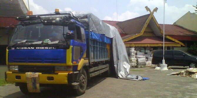 BNN Tangkap Truk Muatan 18 Ton Ganja di Pekanbaru
