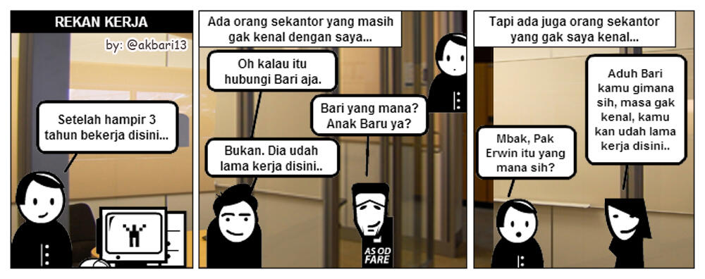 KOMIK INTROVERT by: @akbari13