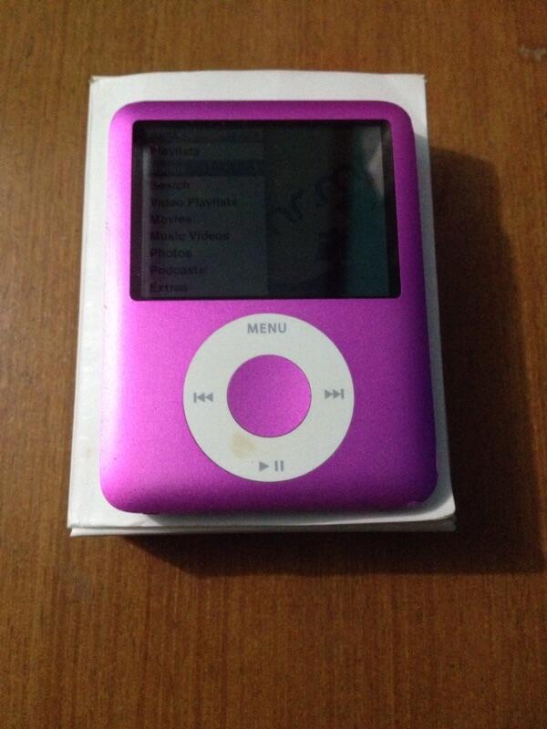 Ipod Nano gen3 8gb Mulus