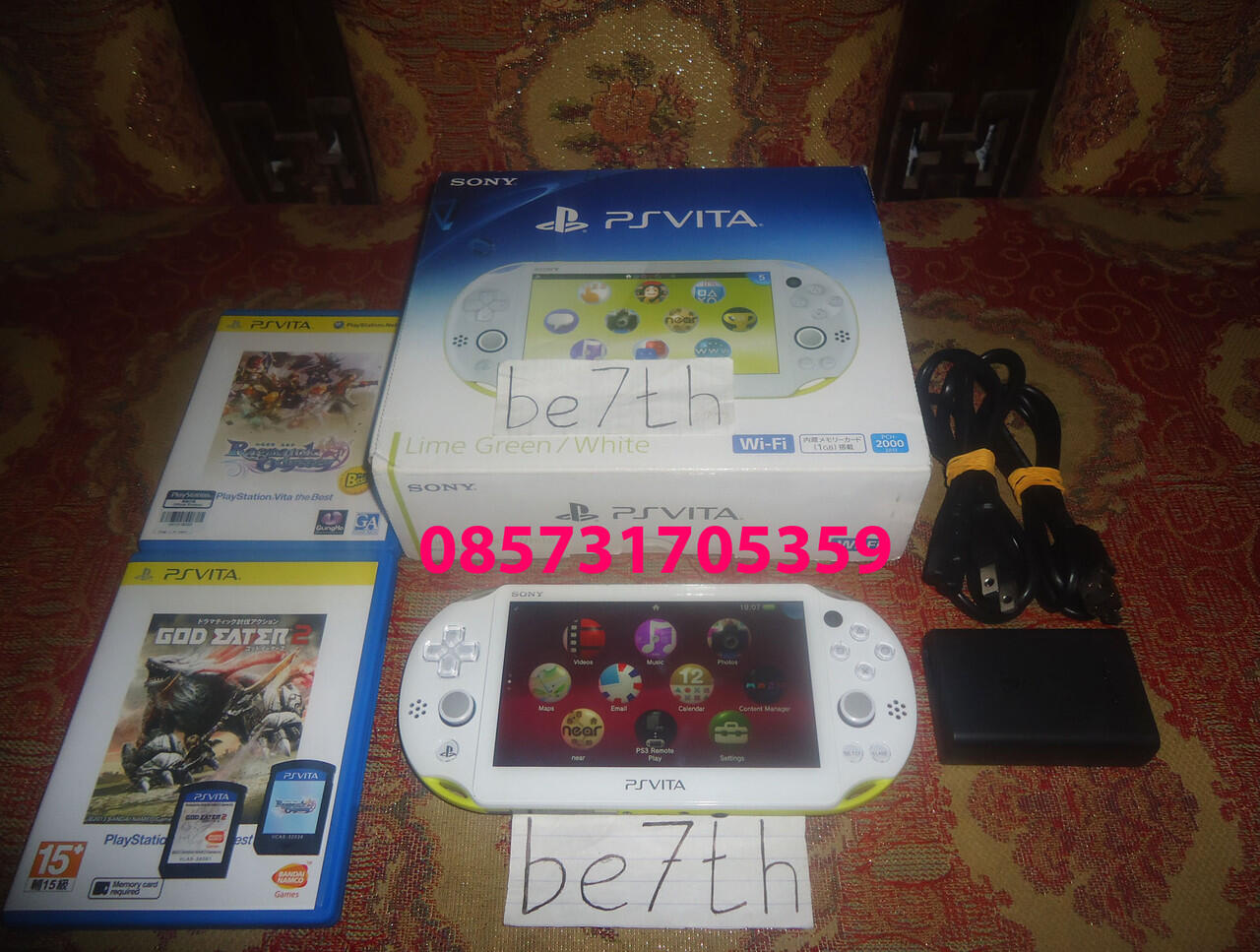 WTS Ps Vita slim + 2 game ,barter/tt nintendo 3ds boleh (plus game juga)