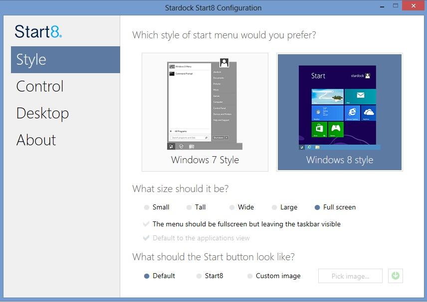 Menambahkan Start Button dan Mengembalikka Win7 Start Menu pada Windows 8