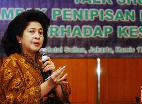 SUSUNAN KABINET JOKOWI: Menteri Kesehatan Nila Anfasa Moeloek