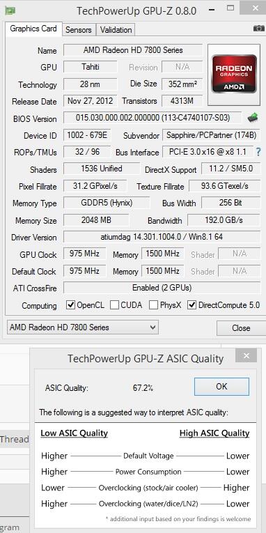 Post your gpu ASIC quality