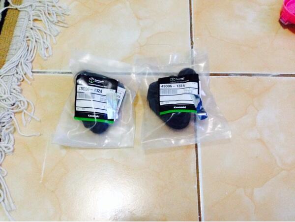Part acesories ninja 150 R dan RR