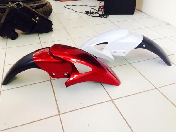 Part acesories ninja 150 R dan RR