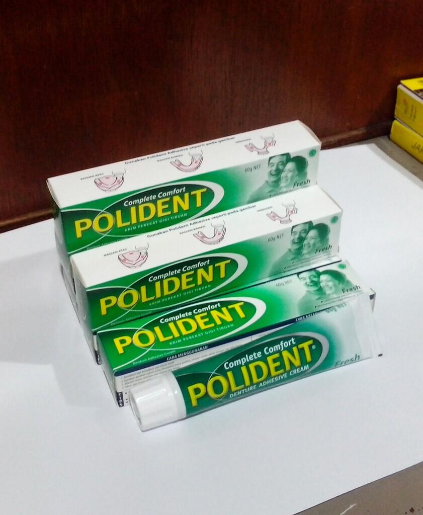 Lem Gigi Polident Adhesive