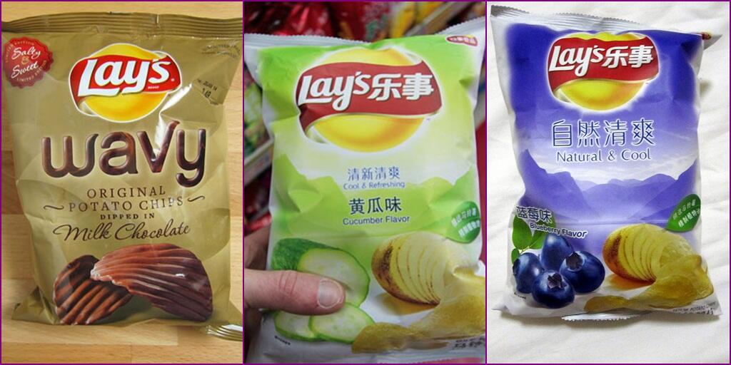 7 Rasa Keripik Kentang Paling Aneh di Dunia